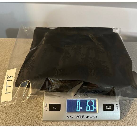 April Cornell X‎ Vintage Sz L Black Soiree Midi Skirt Floral Rayon Jacquard 90s - Picture 9 of 9